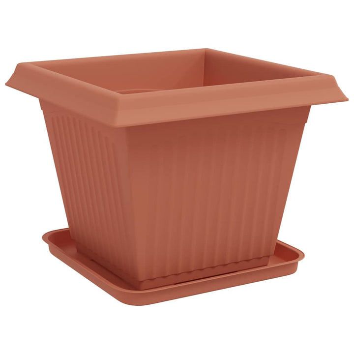 Plantepotter 24 pcs Mursten Rød 38 x 38 x 30 cm Plastik