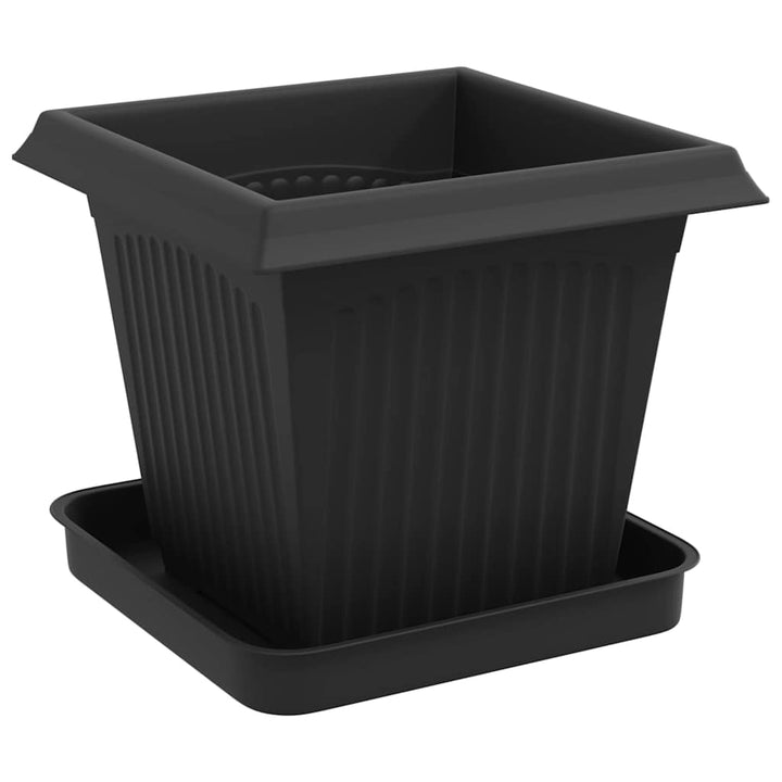 Plantepotter 24 pcs Sort 16 x 16 x 14 cm Plastik
