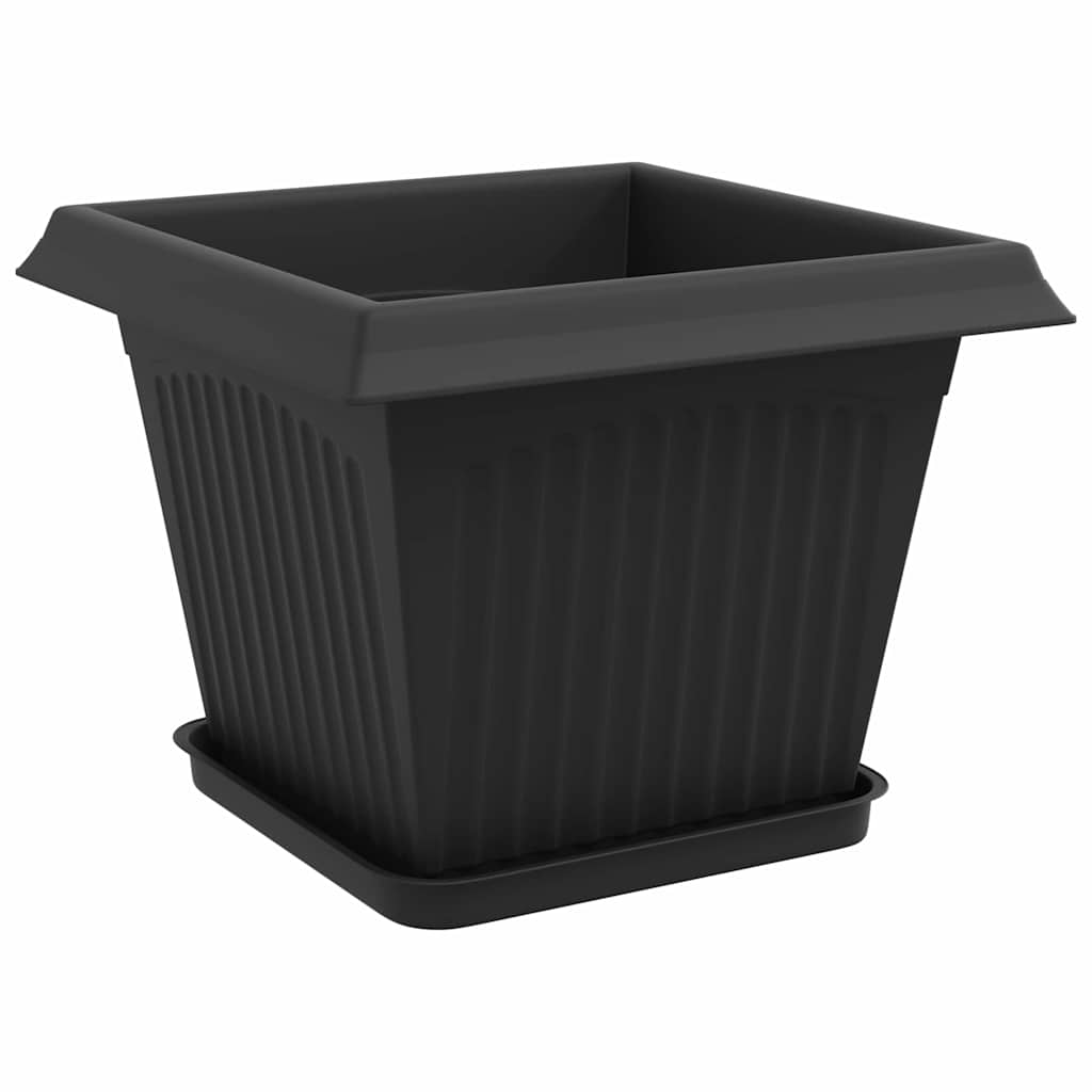 Plantepotter 24 pcs Sort 28,5 x 28,5 x 22 cm Plastik
