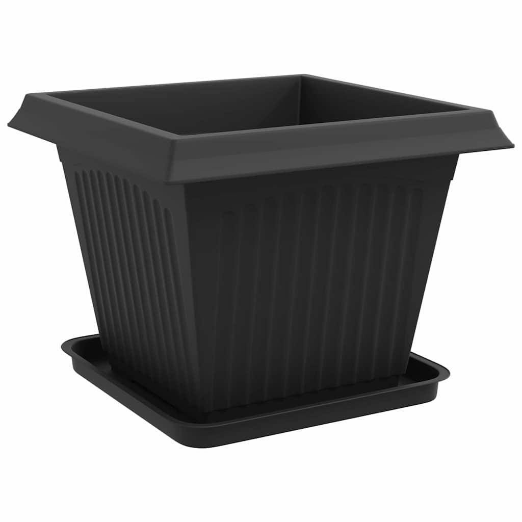 Plantepotter 24 pcs Sort 43 x 43 x 33,5 cm Plastik