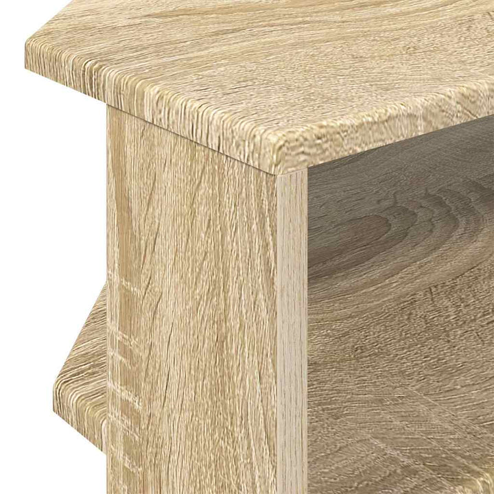 HjørneTVskab 102x40,5x45cm Sonoma eg Konstrueret træ