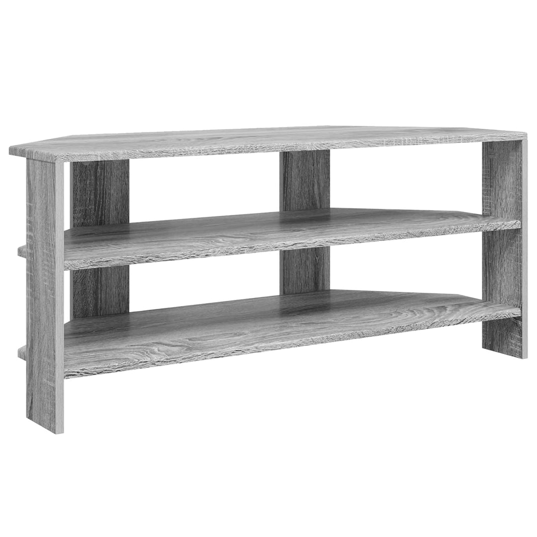 HjørneTVskab 100 x 40,5 x 45 cm Grå Sonoma Konstrueret træ