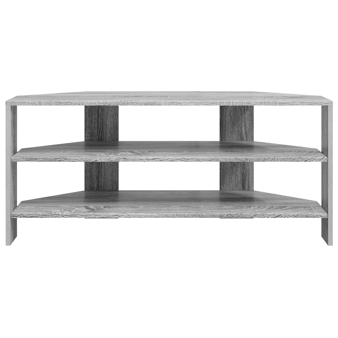 HjørneTVskab 100 x 40,5 x 45 cm Grå Sonoma Konstrueret træ