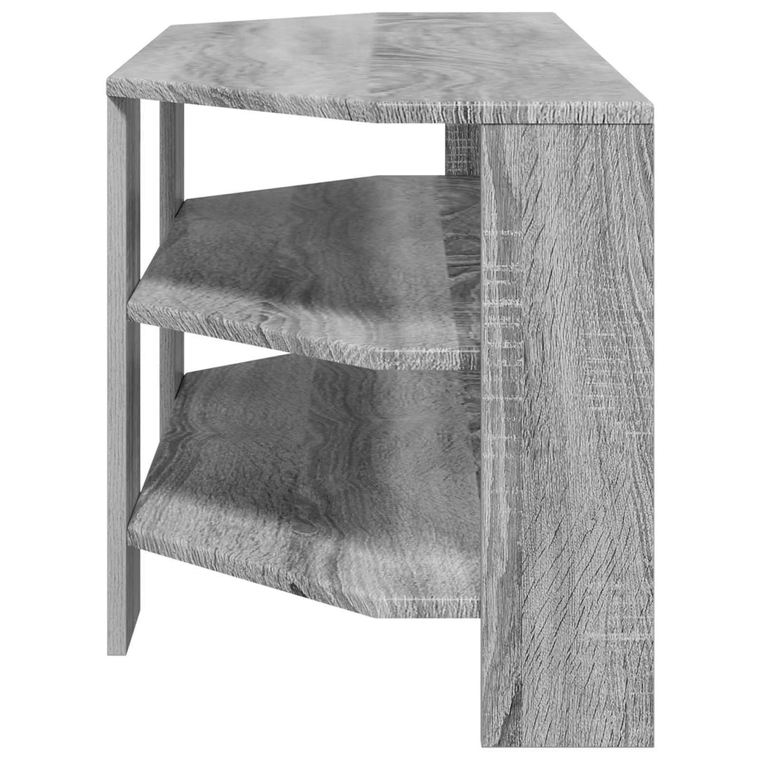 HjørneTVskab 100 x 40,5 x 45 cm Grå Sonoma Konstrueret træ