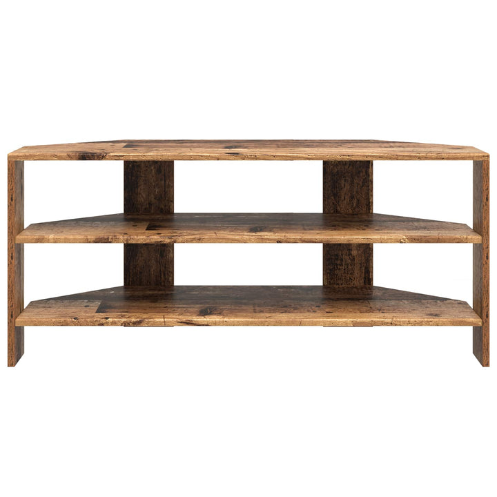 HjørneTVskab Gammelt træ 102x40,5x45cm Konstrueret træ