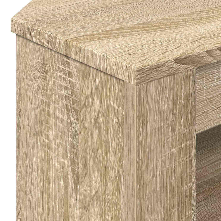 HjørneTVskab Sonoma eg 102 x 40,5 x 45 cm Konstrueret træ