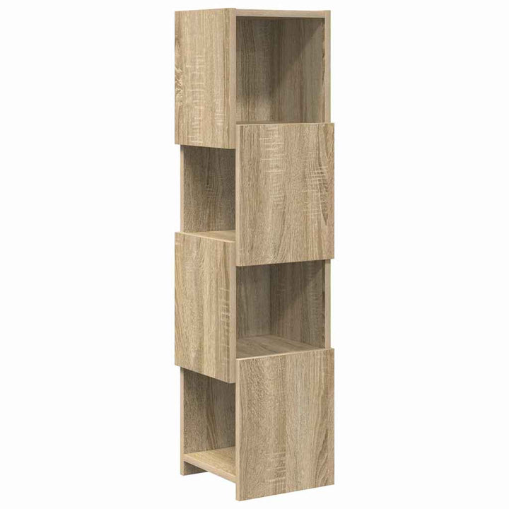 Hjørneskab 25,5x25x102cm Konstrueret træ Sonoma eg