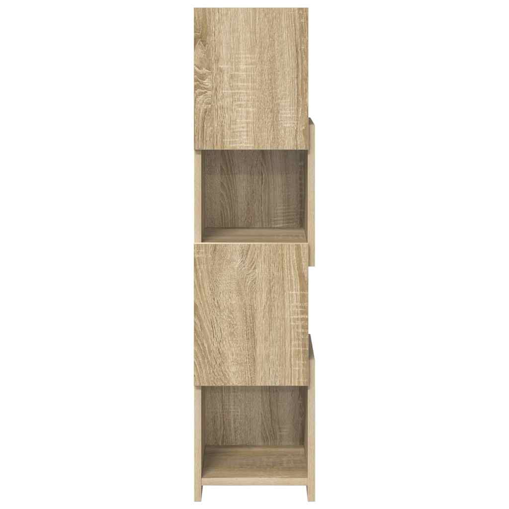 Hjørneskab 25,5x25x102cm Konstrueret træ Sonoma eg
