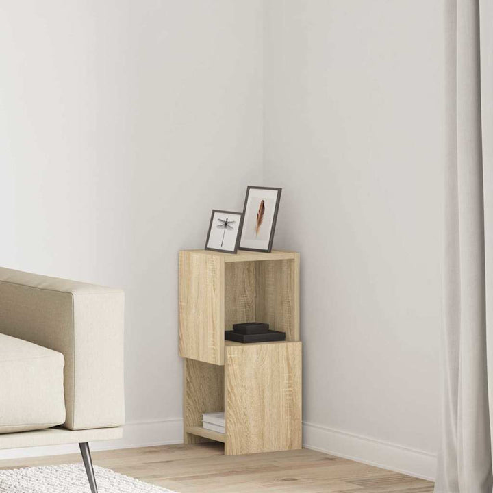 Hjørneskab Sonoma eg 25,5x25x55cm Konstrueret træ