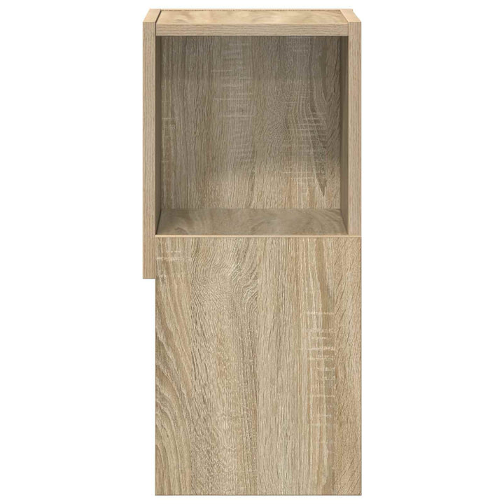 Hjørneskab 25,5x25x55cm Konstrueret træ Sonoma eg