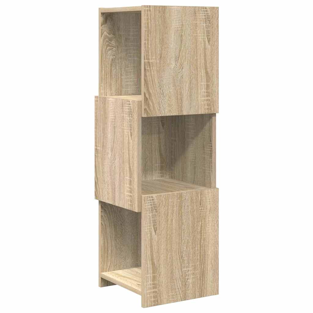 Hjørneskab 30,5x30x95cm Konstrueret træ Sonoma eg