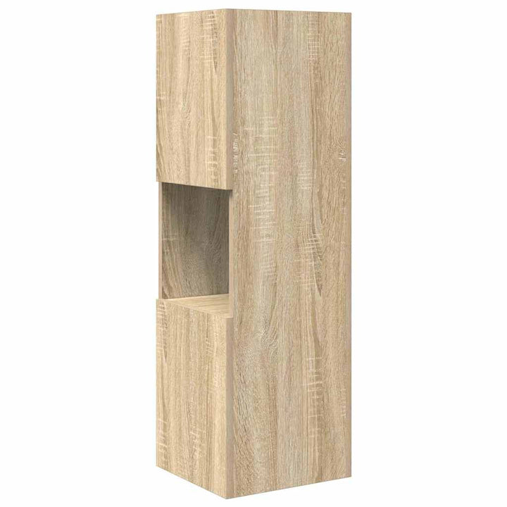Hjørneskab 30,5x30x95cm Konstrueret træ Sonoma eg
