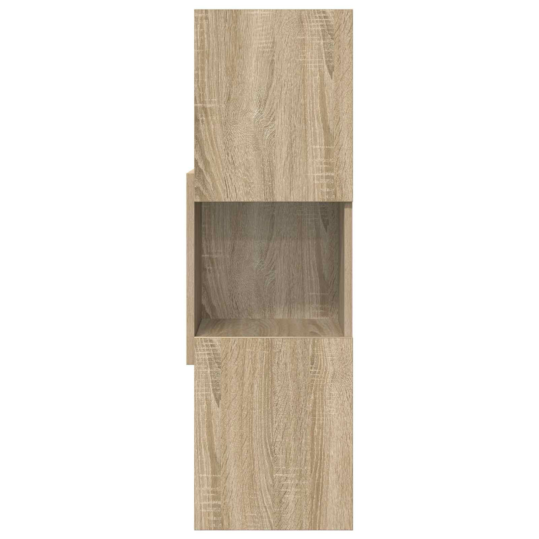 Hjørneskab Sonoma eg 30,5x30x95cm Konstrueret træ