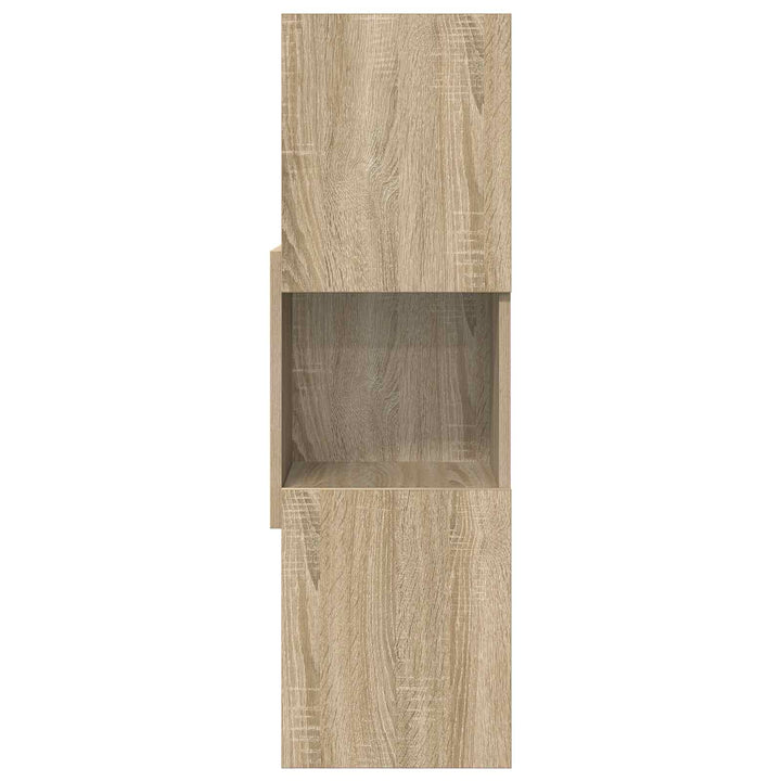 Hjørneskab Sonoma eg 30,5x30x95cm Konstrueret træ