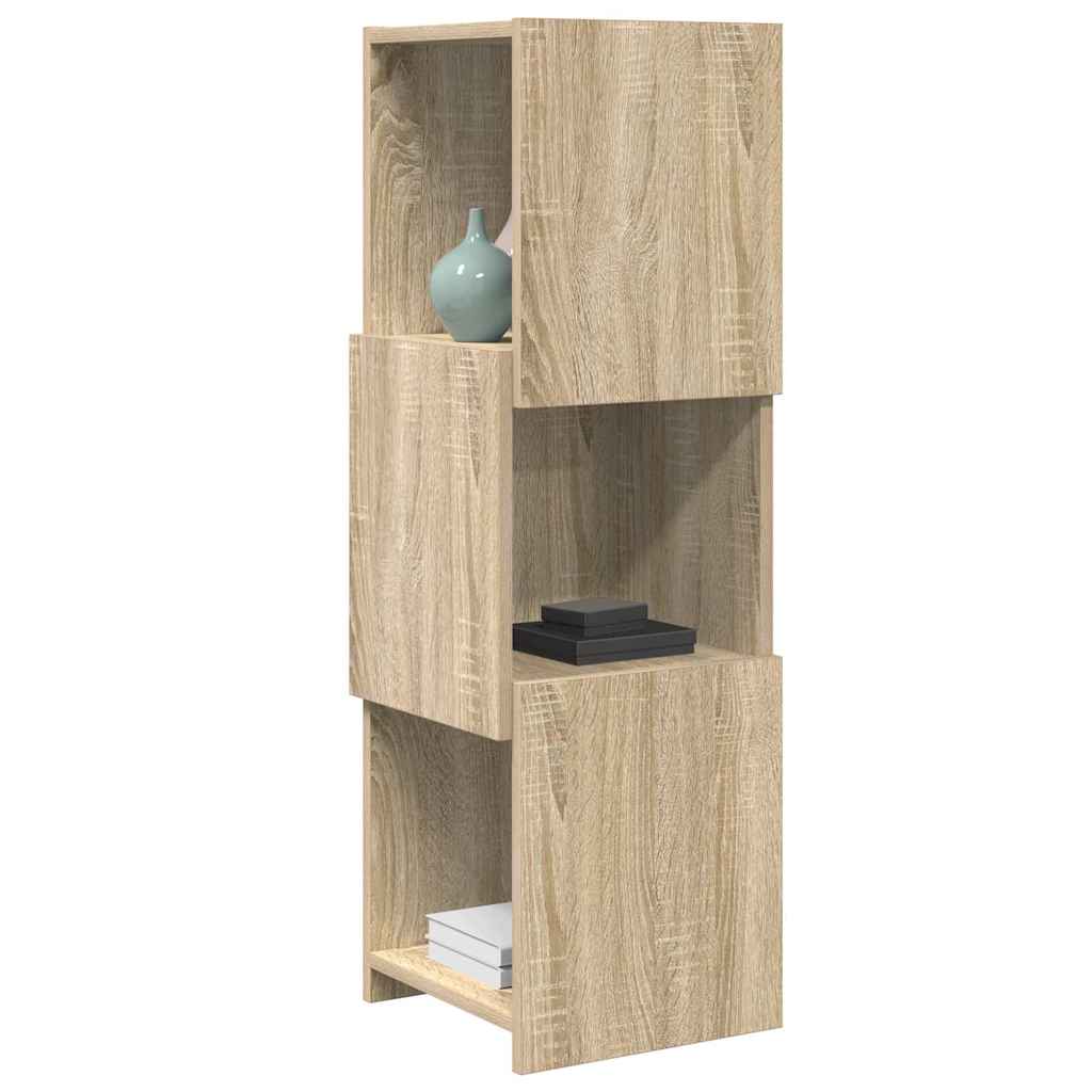 Hjørneskab 30,5x30x95cm Konstrueret træ Sonoma eg