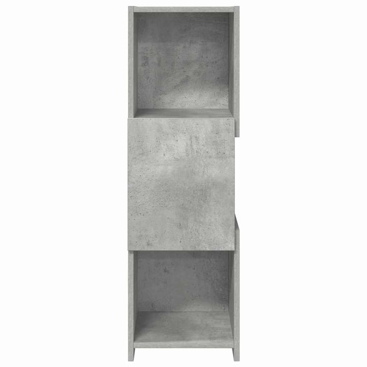 Hjørneskab 30,5x30x95cm Konstrueret træ Beton Grå