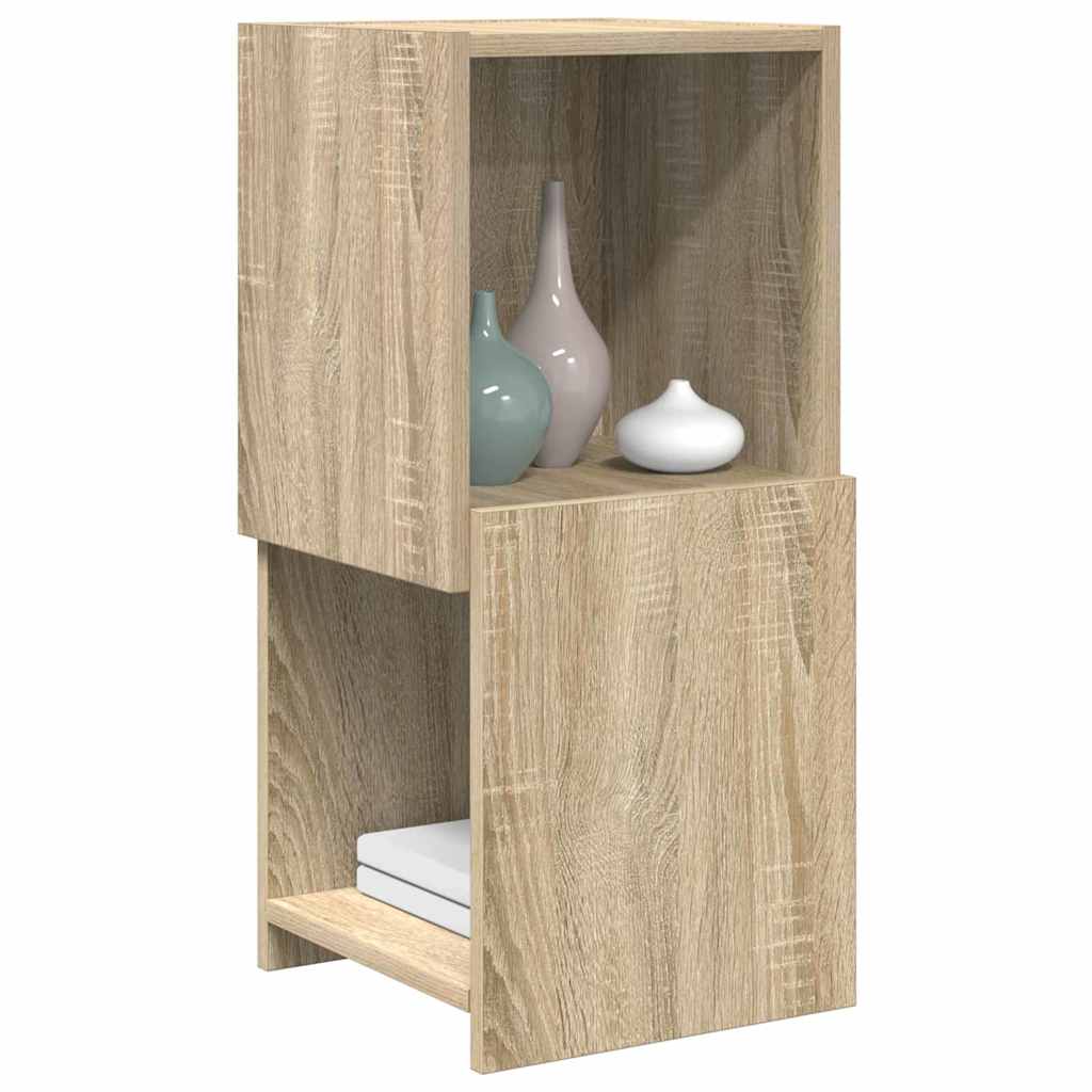 Hjørneskab 30,5x30x65cm Konstrueret træ Sonoma eg