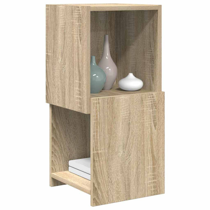 Hjørneskab 30,5x30x65cm Konstrueret træ Sonoma eg