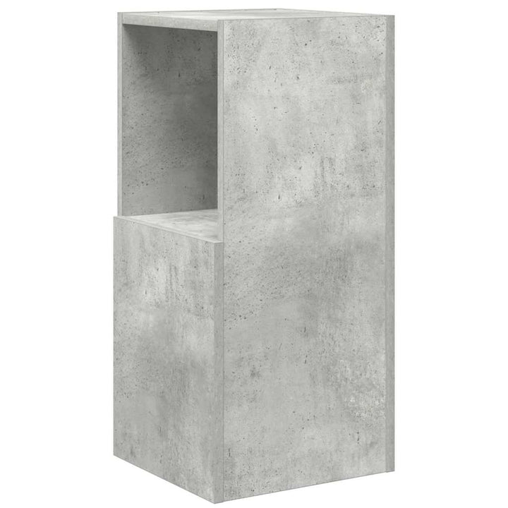 Hjørneskab Beton Grå 30,5x30x65cm Konstrueret træ