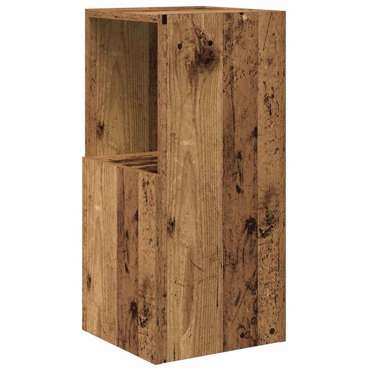 Hjørneskab Gammelt træ 30,5x30x65cm Konstrueret træ