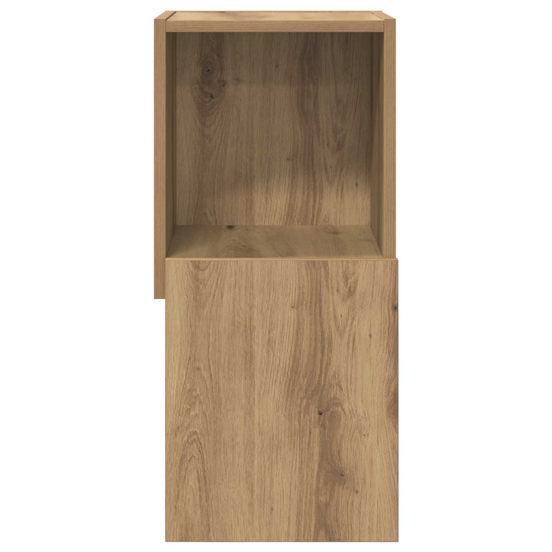 Hjørneskab Artisan Egetræ 30,5x30x65cm Konstrueret træ