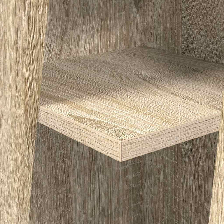 Hjørneskab Sonoma eg 27,5x27x102cm Konstrueret træ