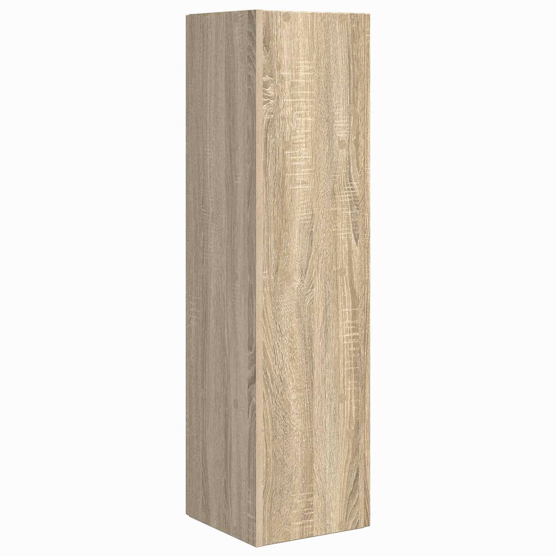 Hjørneskab 27,5x27x102cm Konstrueret træ Sonoma eg