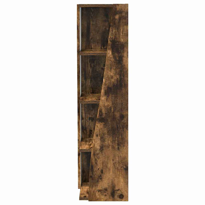 Hjørneskab Røget eg 27,5x27x102cm Konstrueret træ
