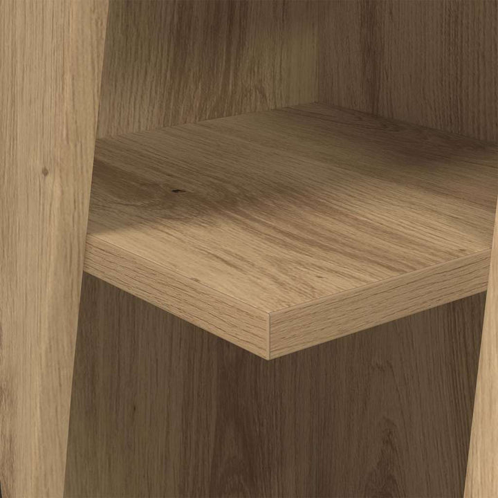 Hjørneskab Artisan Egetræ 27,5x27x102cm Konstrueret træ