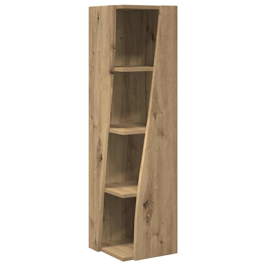 Hjørneskab Artisan Egetræ 27,5x27x102cm Konstrueret træ