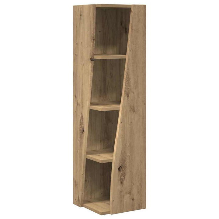Hjørneskab Artisan Egetræ 27,5x27x102cm Konstrueret træ