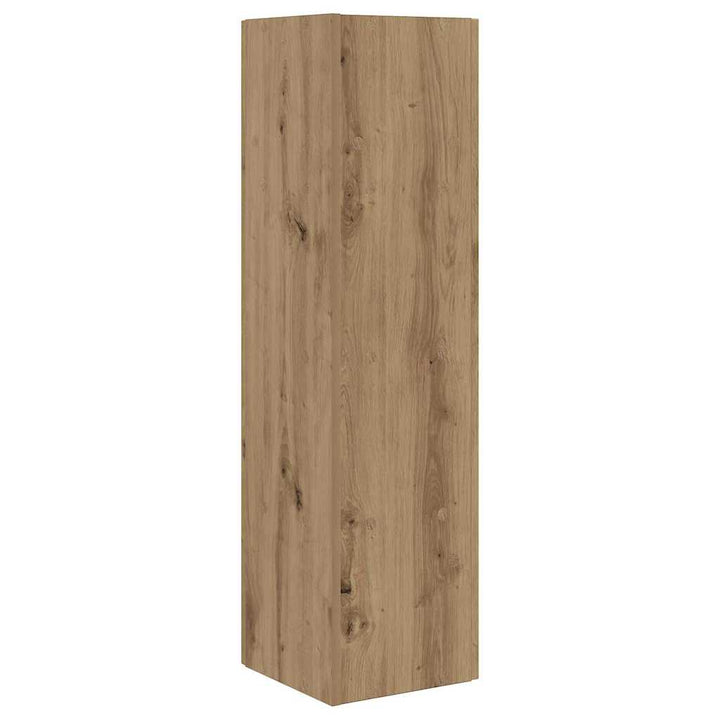 Hjørneskab Artisan Egetræ 27,5x27x102cm Konstrueret træ