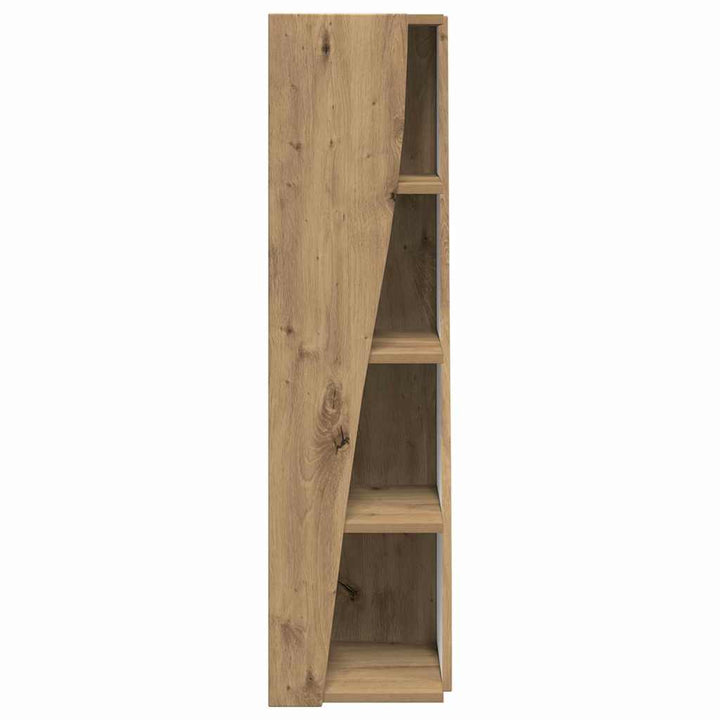 Hjørneskab Artisan Egetræ 27,5x27x102cm Konstrueret træ
