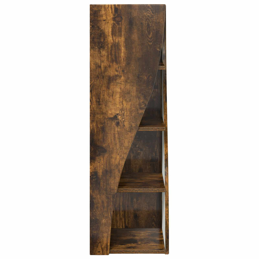 Hjørneskab Røget eg 32x32x102cm Konstrueret træ