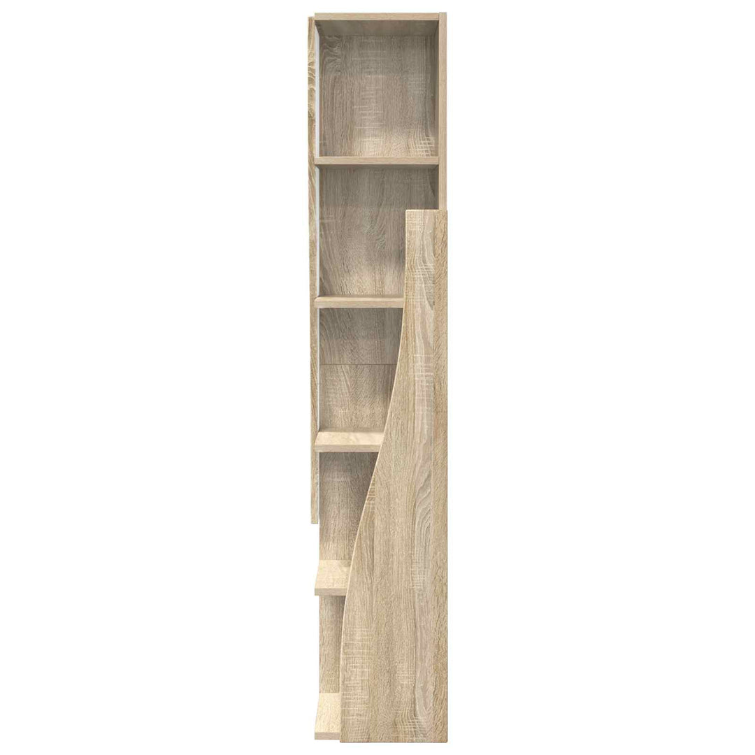 Hjørneskab 27,5x27x140cm Konstrueret træ Sonoma eg