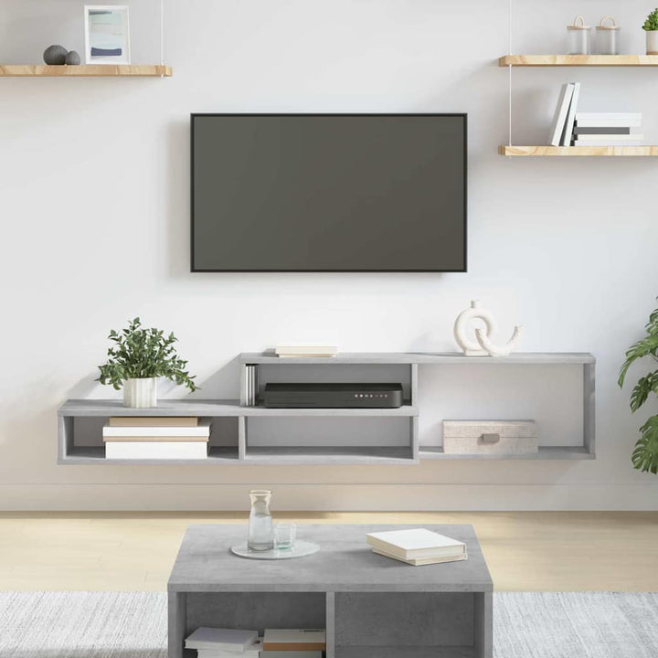 VægbeslagtilTV 150x25x28,5cm Konstrueret træ