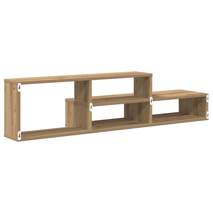 VægbeslagtilTV 120x25x28,5cm Konstrueret træ