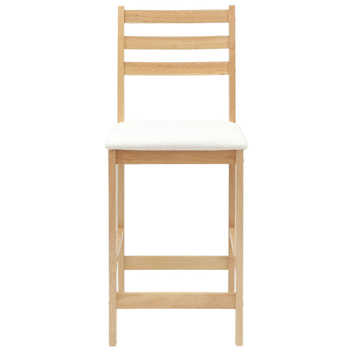 Spisestole 2 pcs Naturfarvet 40 x 47,5 x 99,5 cm