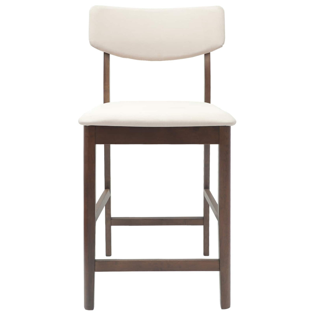 Spisestole 2 pcs Lys Brun 48 x 49 x 95 cm Massiv Gummitræ