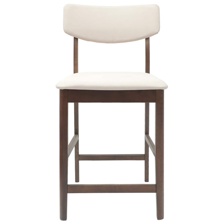 Spisestole 2 pcs Lys Brun 48 x 49 x 95 cm Massiv Gummitræ
