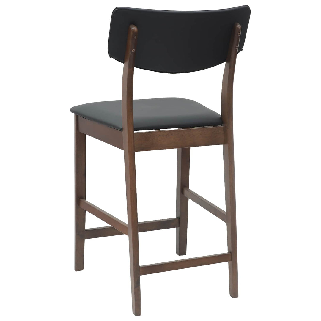 Spisestole 2 stk. Massiv Gummitræ Lys Brun 48 x 49 x 95 cm