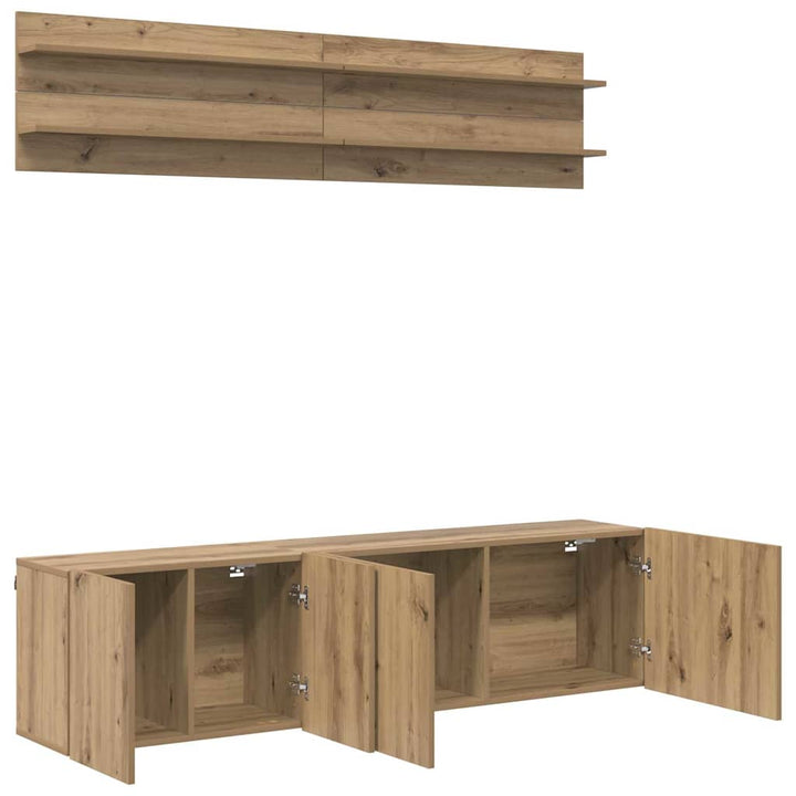TV Enheder 6 pcs artisan eg Konstrueret træ
