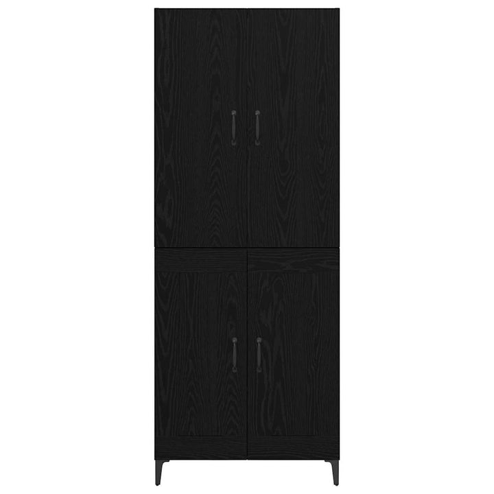Highboard Sort eg 69,5 x 34 x 180 cm Konstrueret træ