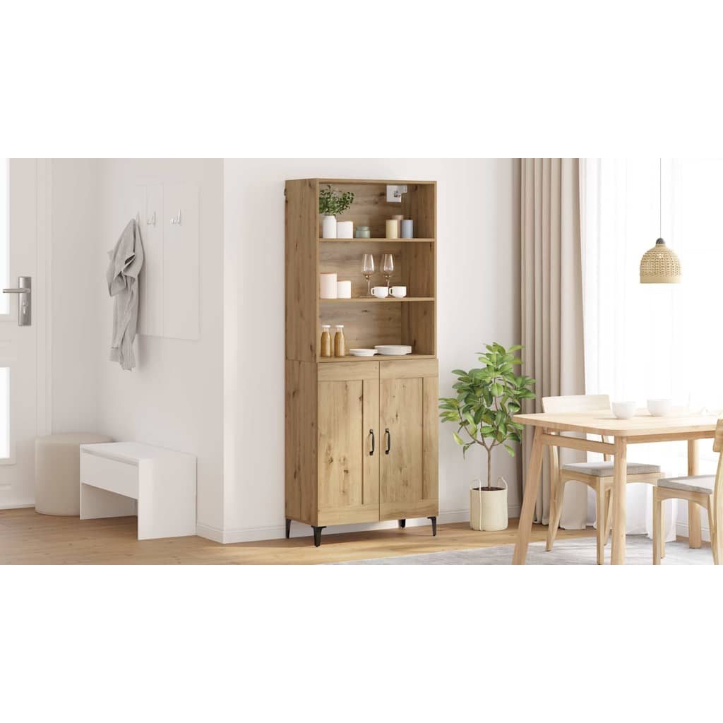 Highboard 2 pcs artisan eg Konstrueret træ
