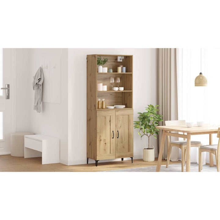 Highboard 2 pcs artisan eg Konstrueret træ