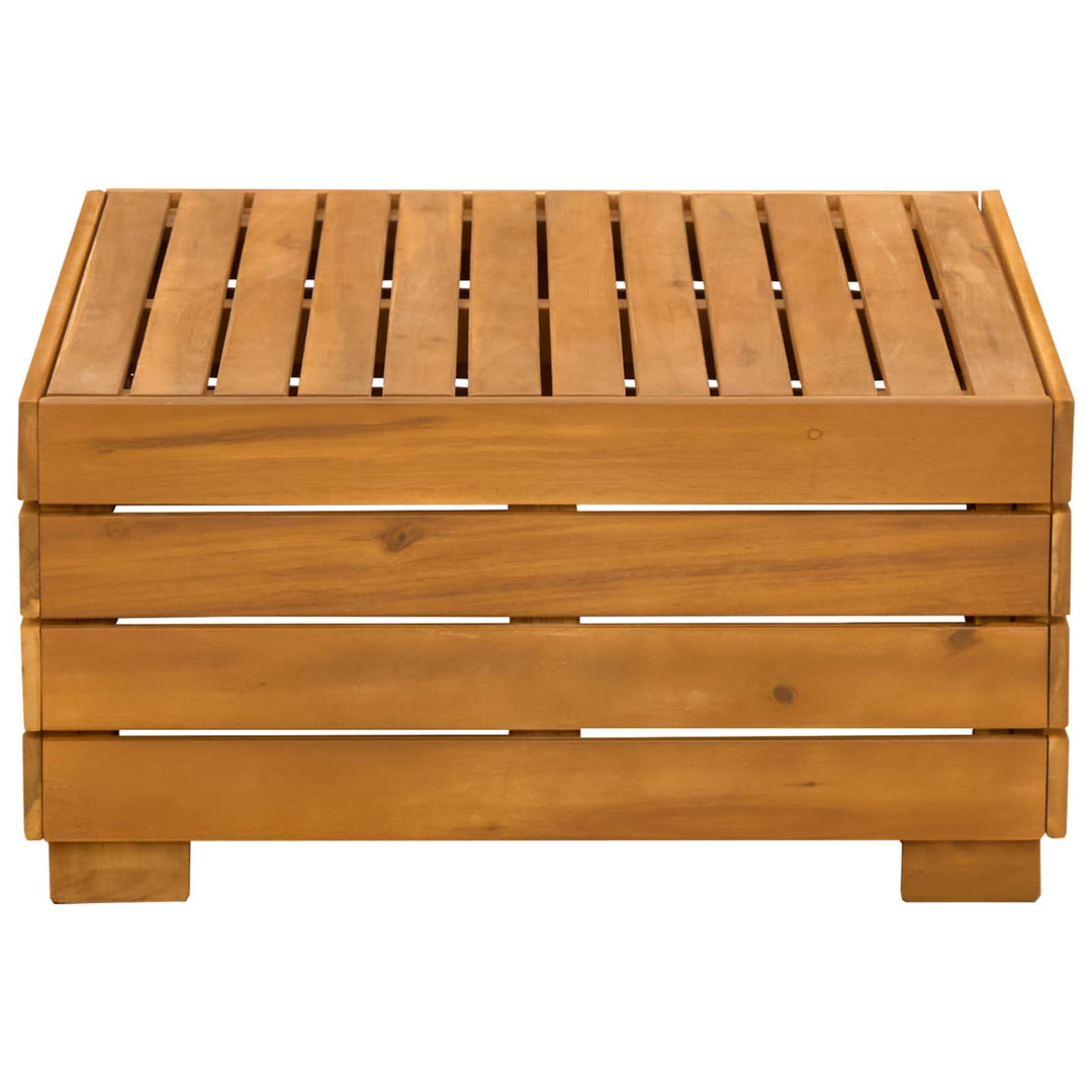 Have Side Bord Massivt Akacietræ Brun 60 x 60 x 30 cm