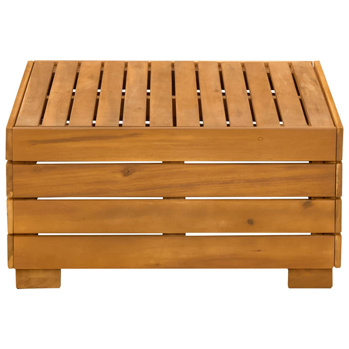 Have Side Bord Massivt Akacietræ Brun 60 x 60 x 30 cm