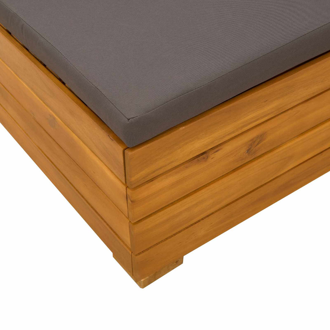Have Mellem Sofa Massivt Akacietræ Brun