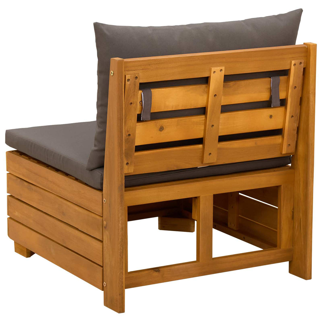 Have Mellem Sofa Massivt Akacietræ Brun