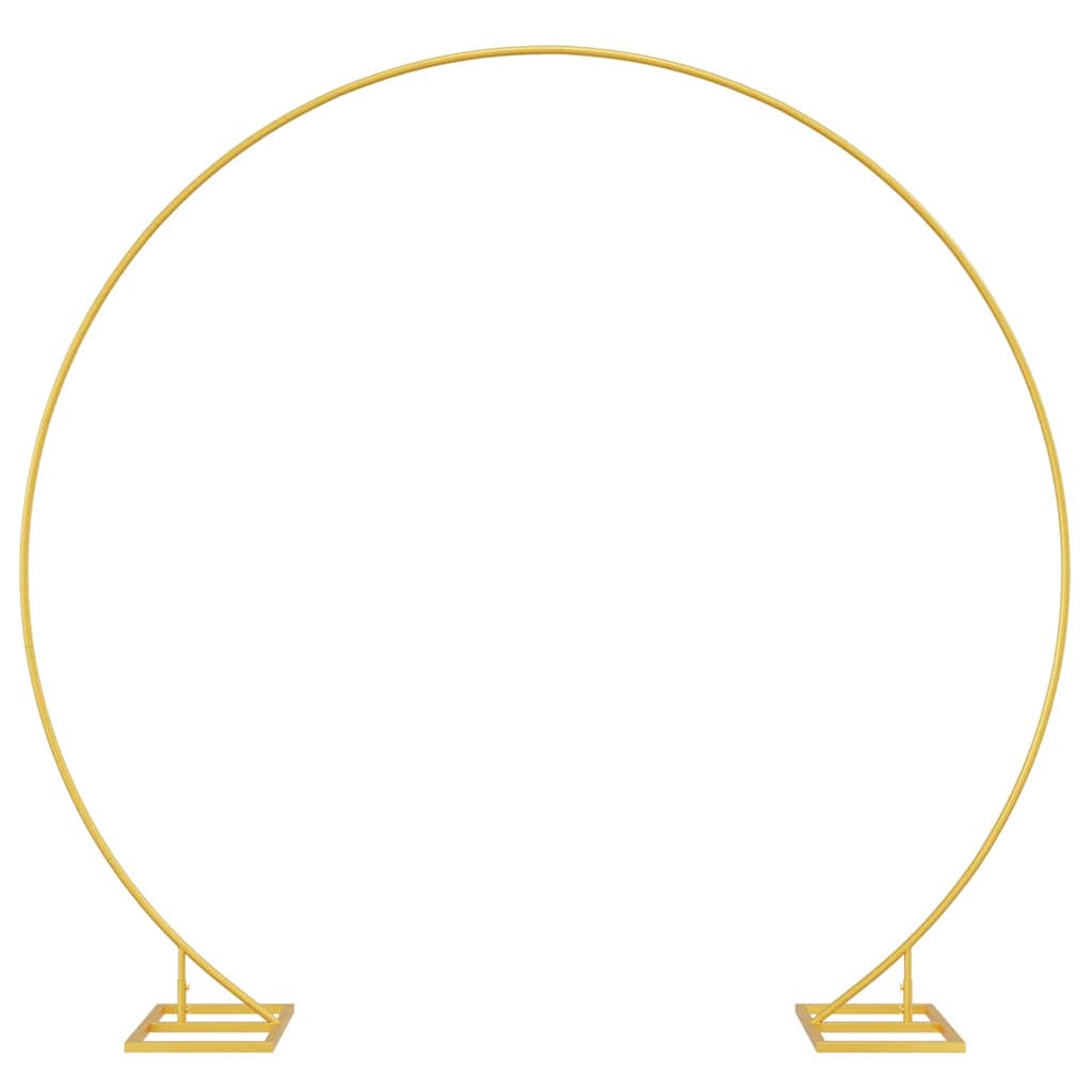 Bryllupsbue Guld 220 x 45 x 200 cm Stål